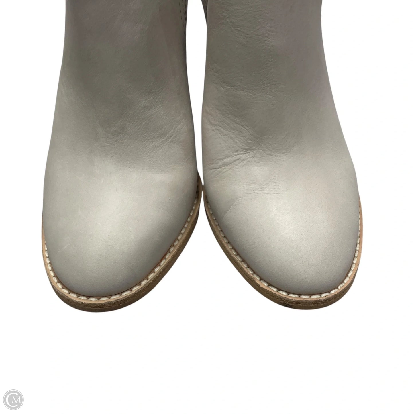 Boots Ankle Heels By Jeffrey Campbell In Grey, Size: 7