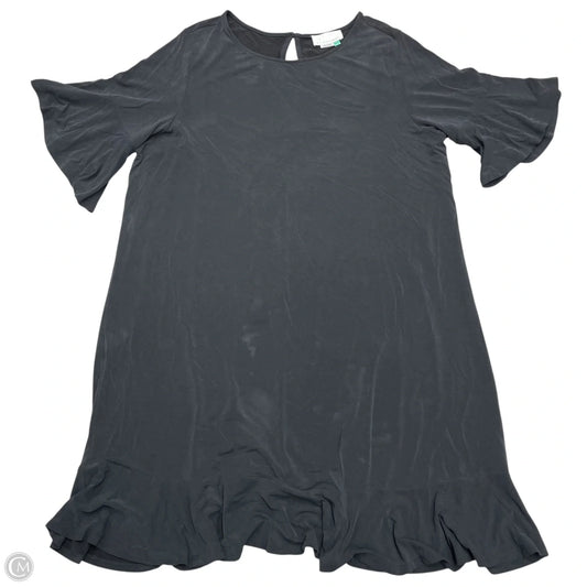 Dress Casual Midi By Anthropologie In Black, Size: 2x