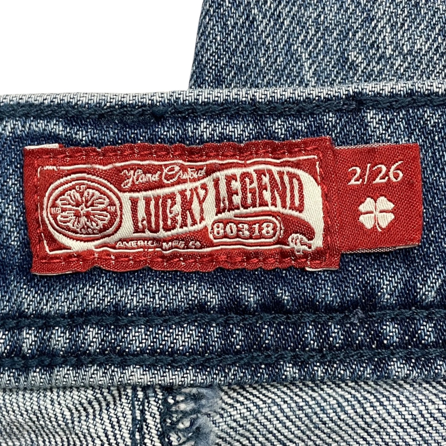 Jeans Wide Leg By Lucky Brand In Blue Denim, Size: 2