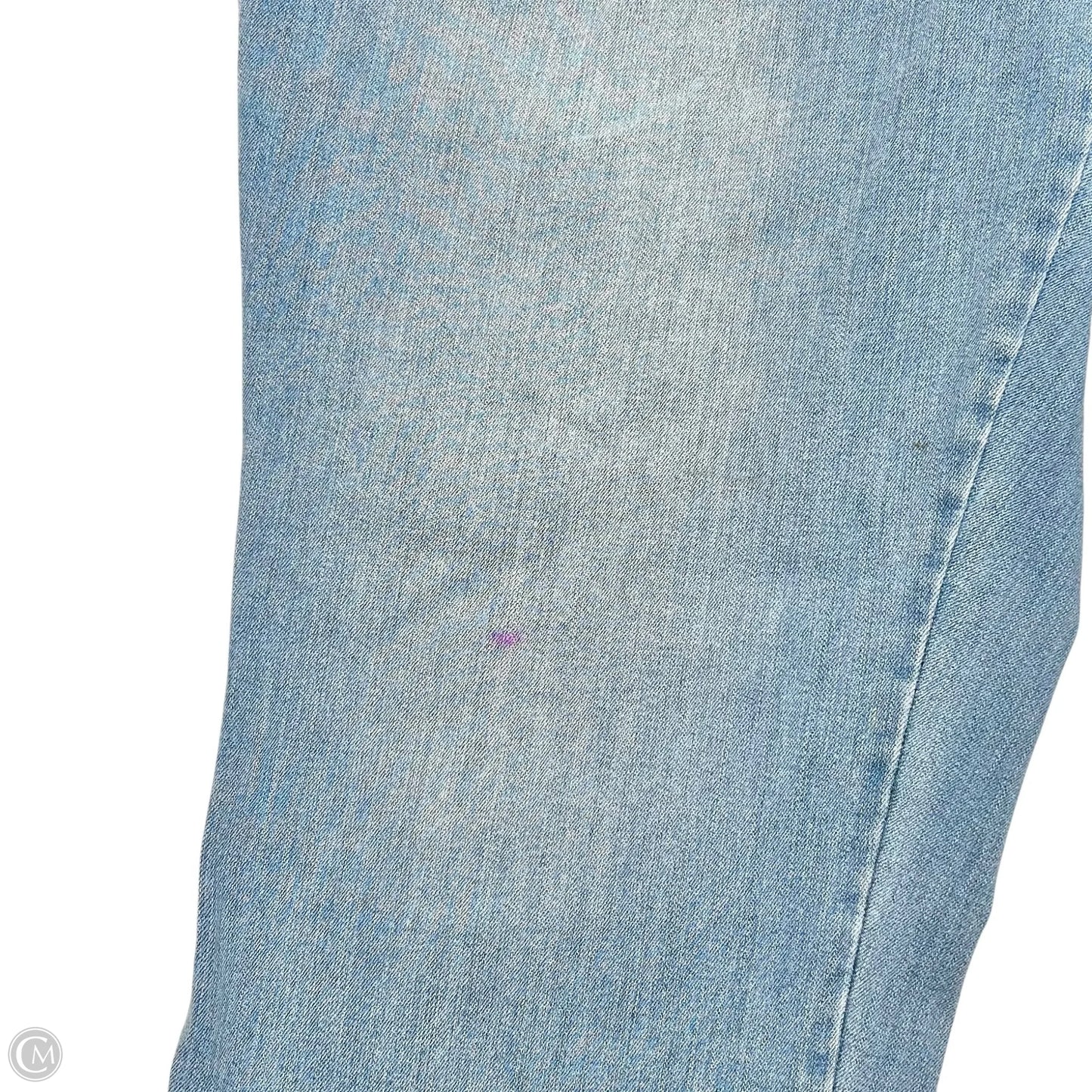 Jeans Cropped By Cato In Blue Denim, Size: 16