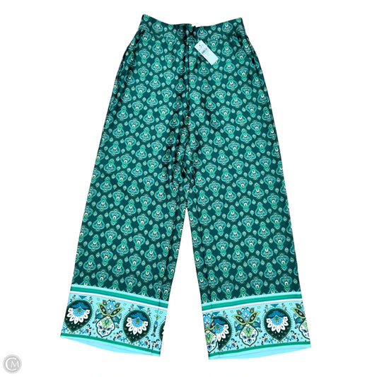 Pants Wide Leg By Loft In Blue & Green, Size: Xxsp