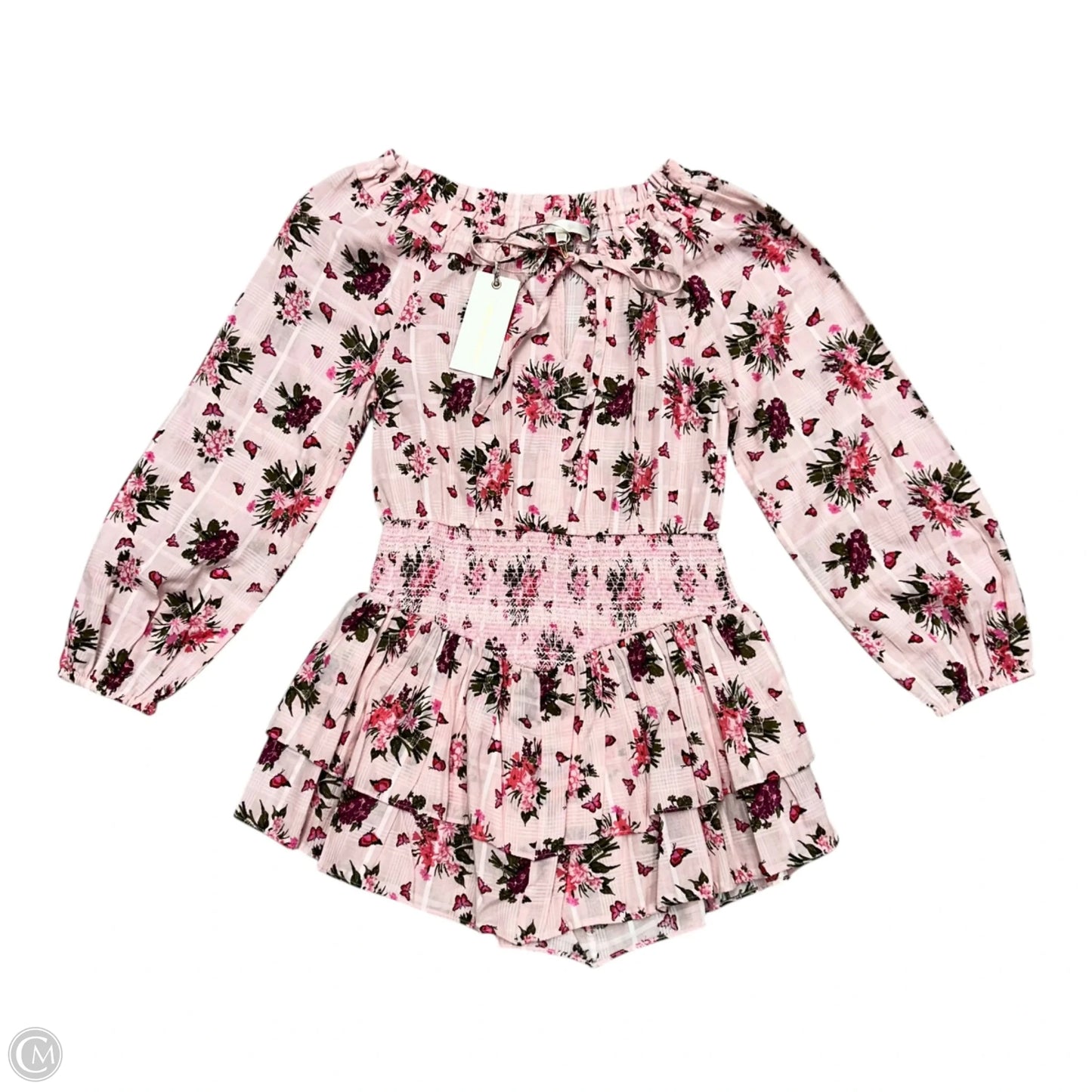 Dress Casual Short By Loveshackfancy In Pink, Size: S