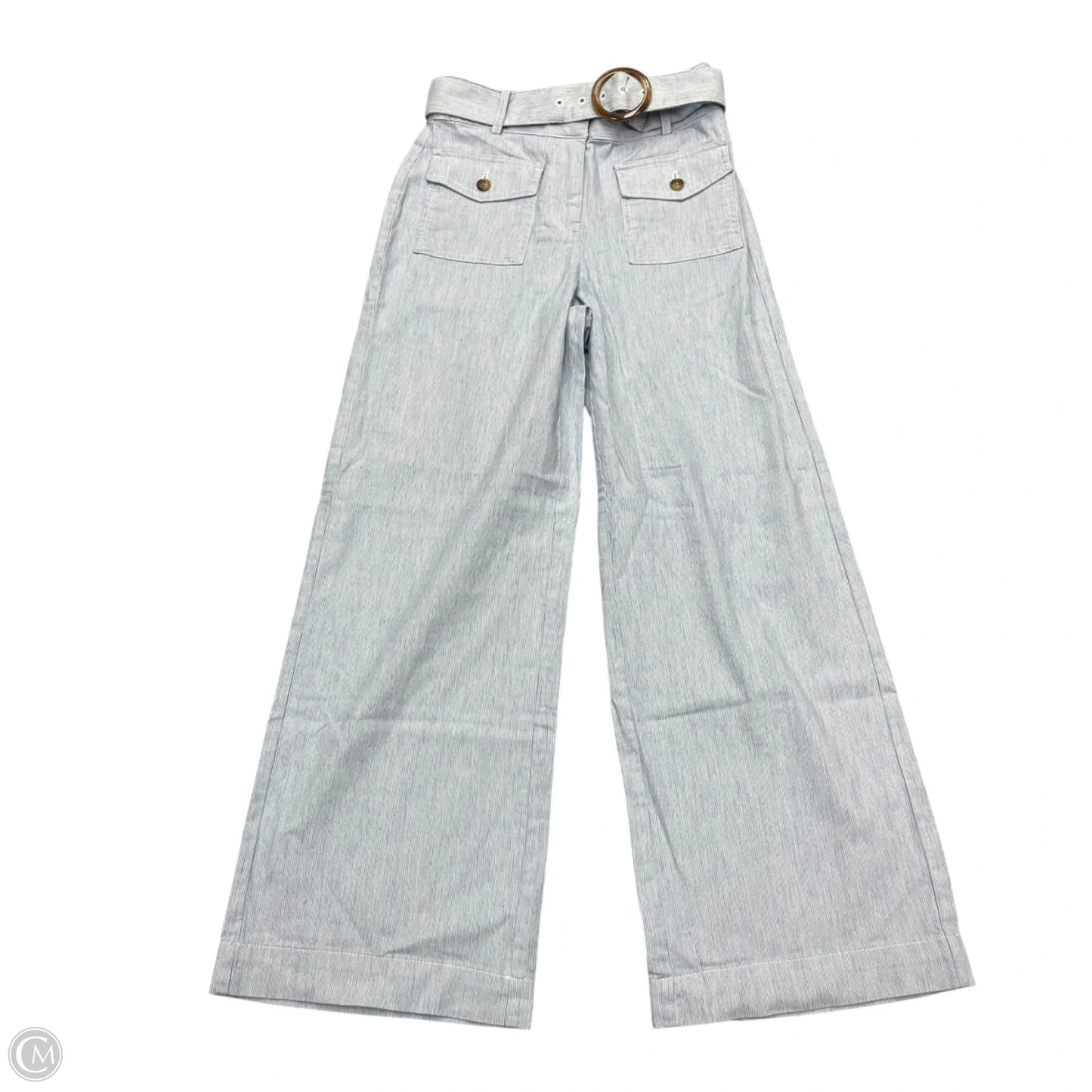 Pants Wide Leg By Loft In Blue, Size: 0p