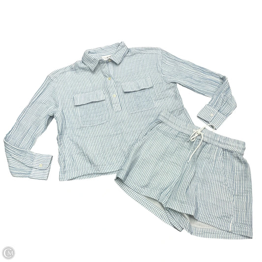 Shorts Set By Lou And Grey In Blue & White, Size: Xs