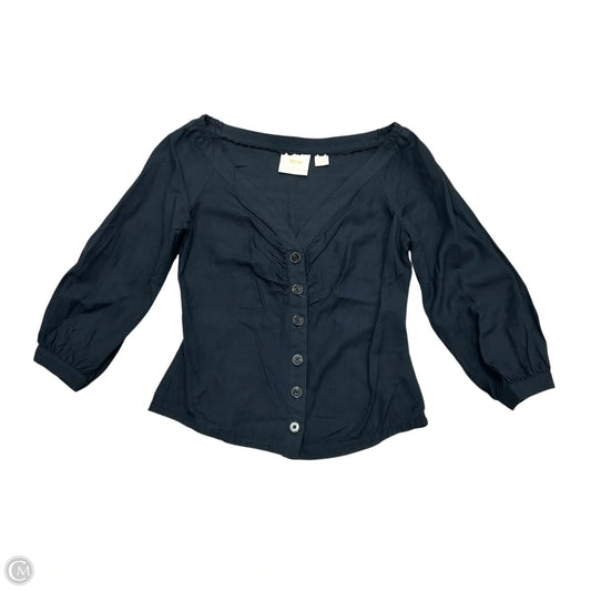 Top 3/4 Sleeve By Maeve In Black, Size: S