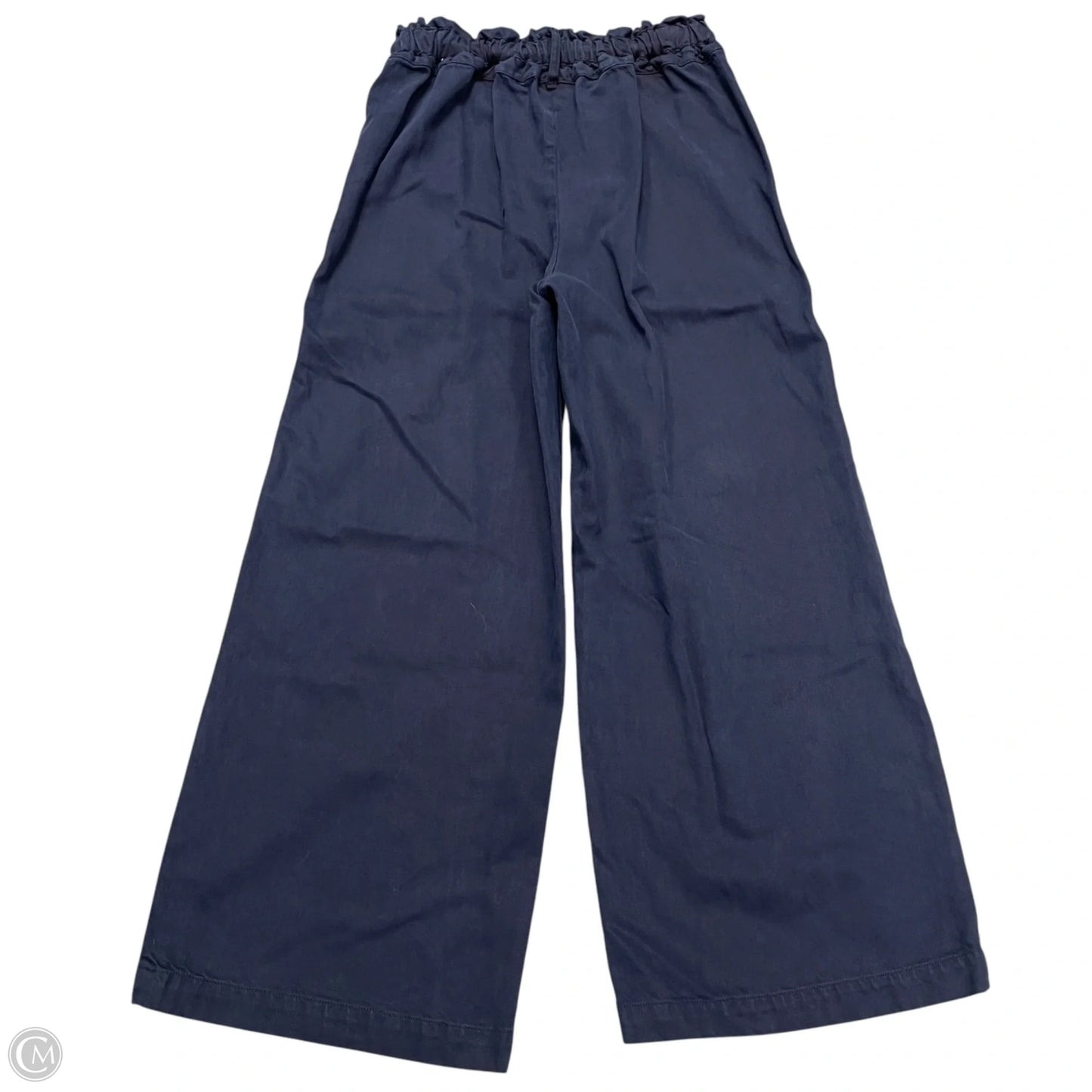 Jeans Wide Leg By Young Fabulous & Broke In Navy, Size: Xs