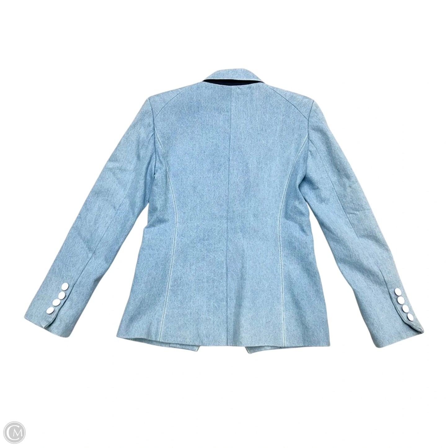 Blazer By Anthropologie In Blue Denim, Size: Xs