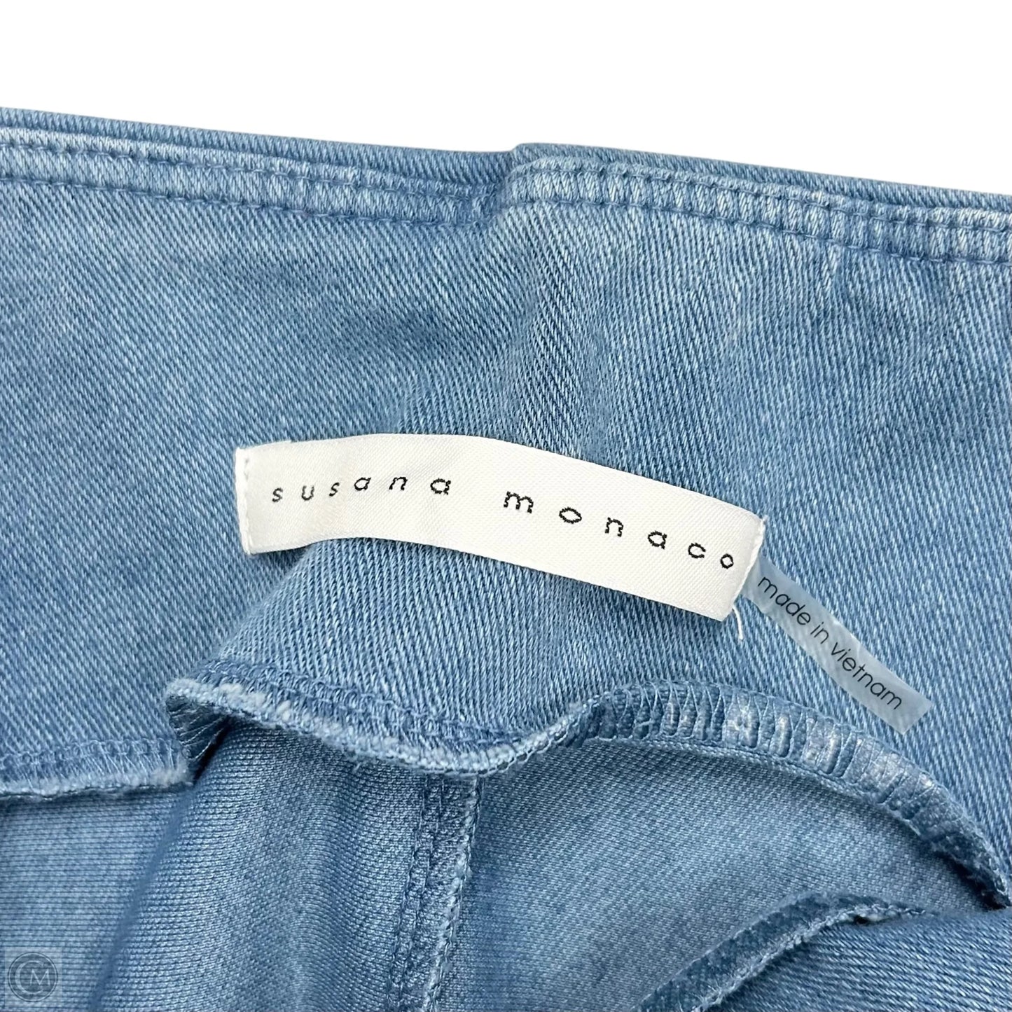 Dress Casual Midi By Susana Monaco In Blue Denim, Size: S