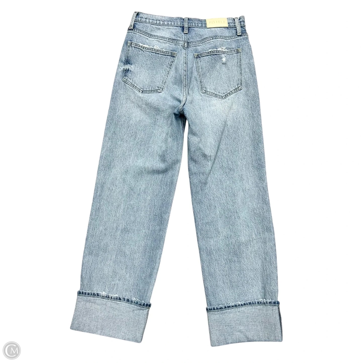 Jeans Wide Leg By Pistola In Blue Denim, Size: 2