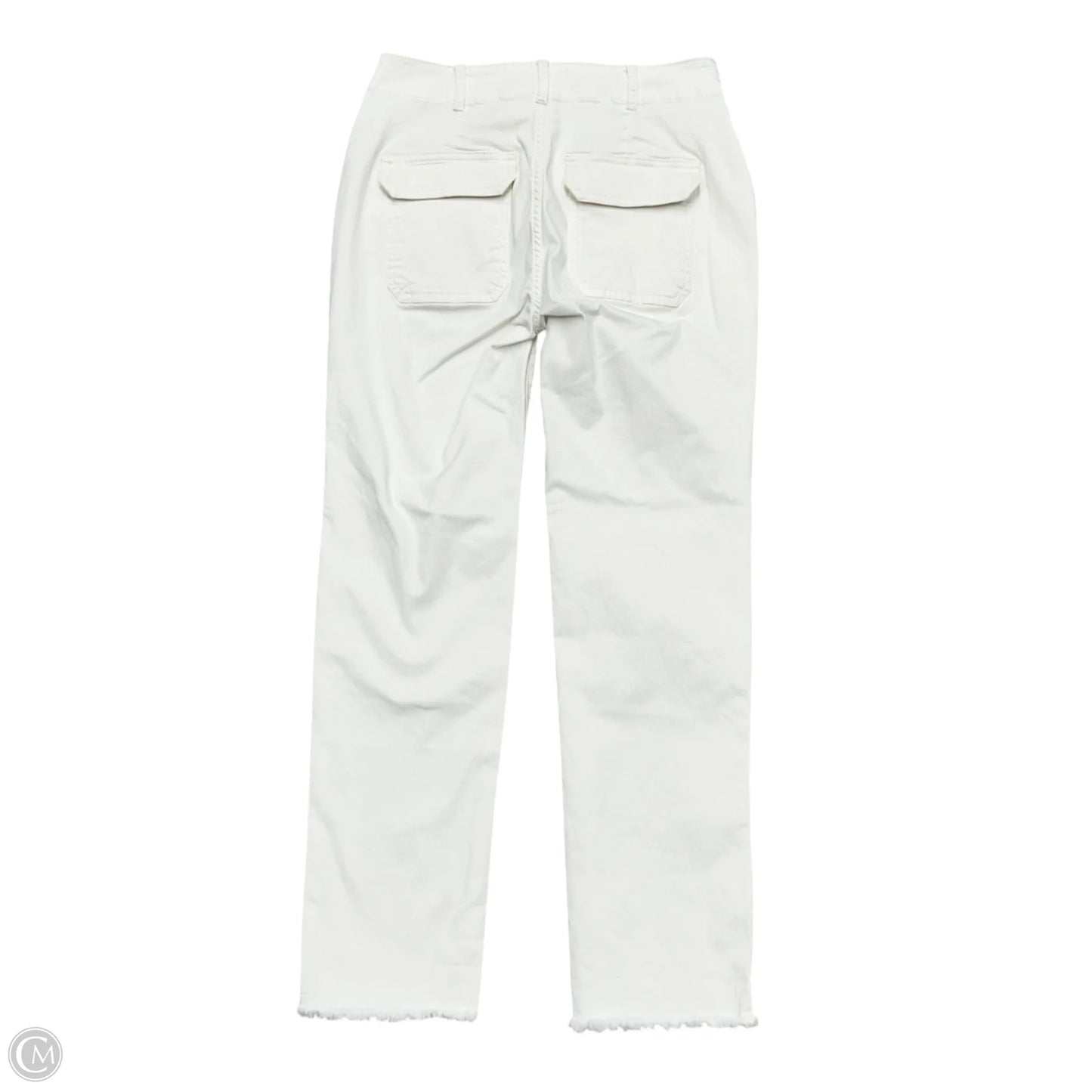 Jeans Straight By Pilcro In White Denim, Size: 2