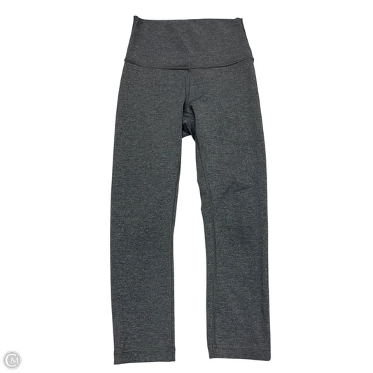 Athletic Leggings Capris By Lululemon In Grey, Size: S