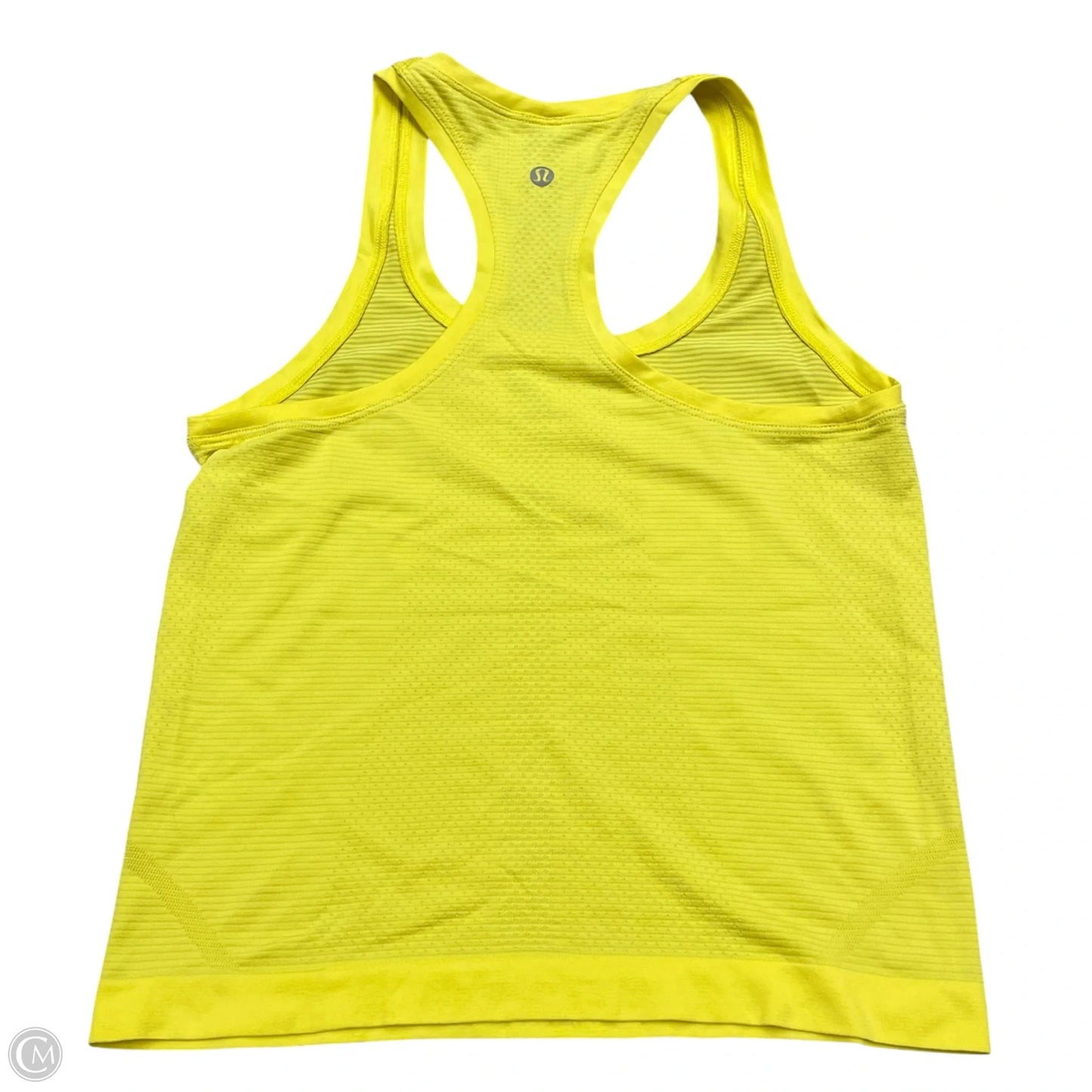 Athletic Tank Top By Lululemon In Yellow, Size: S