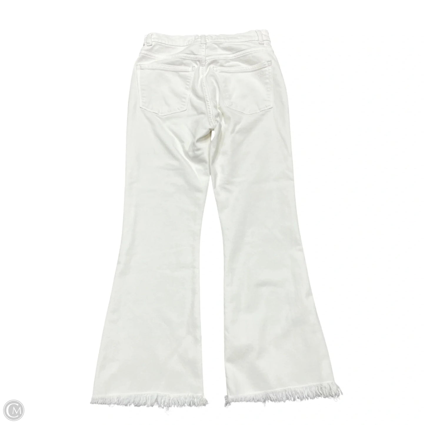 Jeans Cropped By Dl1961 In White Denim, Size: 2