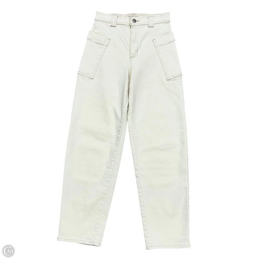 Jeans Straight By Joes Jeans In Cream Denim, Size: 2