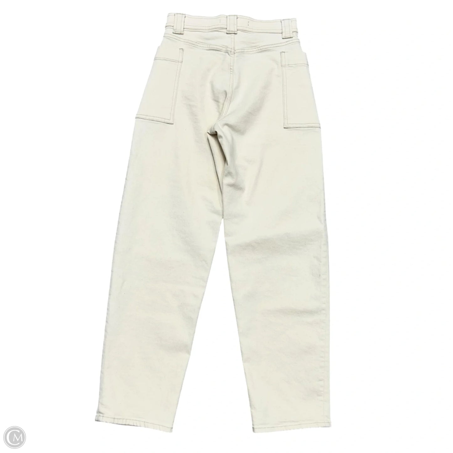 Jeans Straight By Joes Jeans In Cream Denim, Size: 2