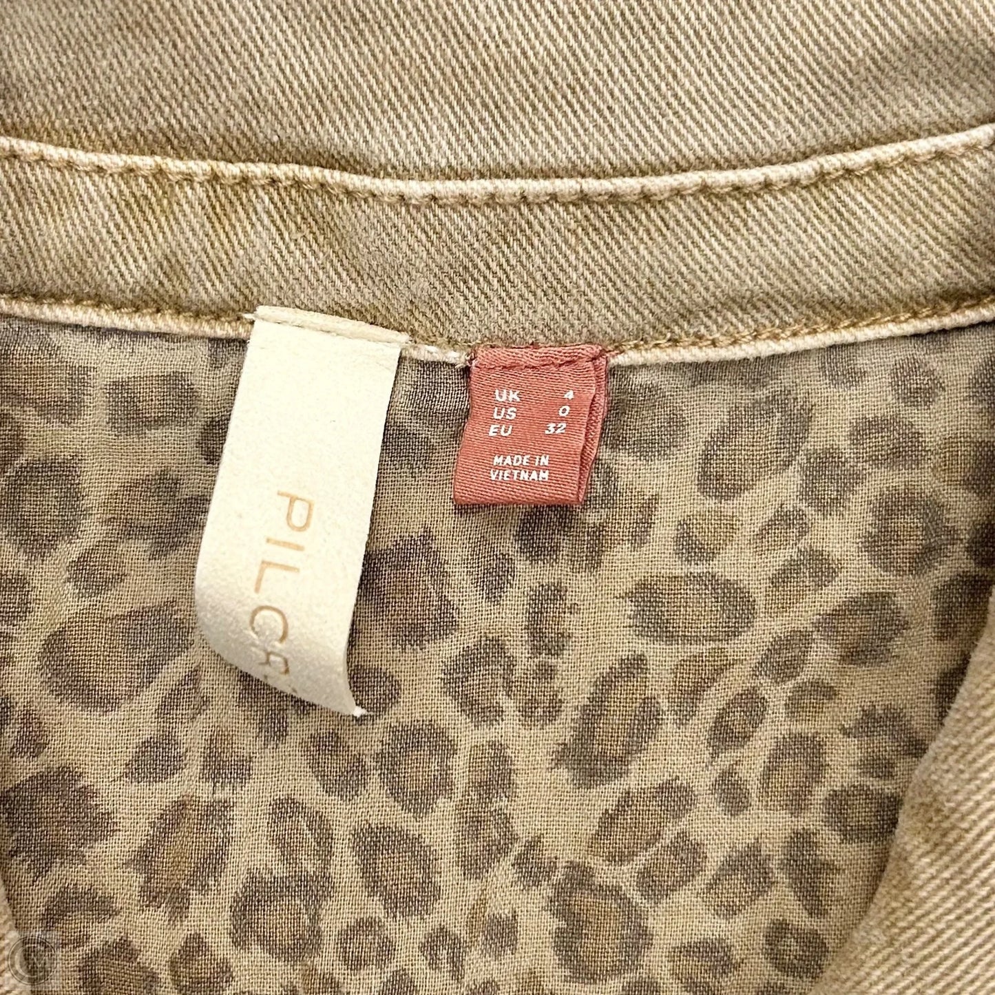 Dress Casual Midi By Pilcro In Tan, Size: Xs