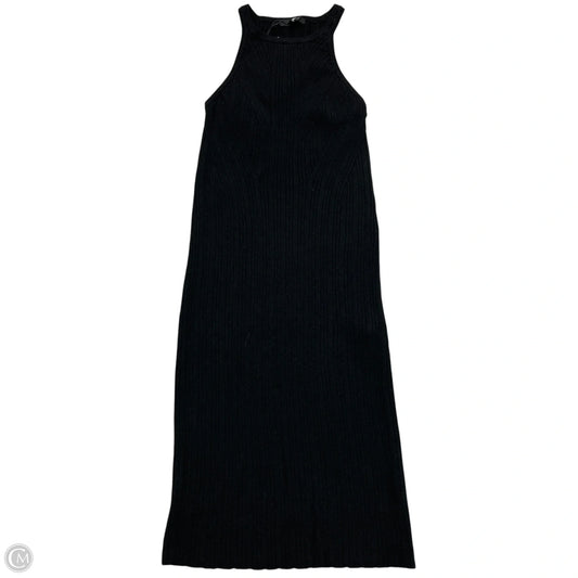 Dress Casual Midi By 7 For All Mankind In Black, Size: Xs