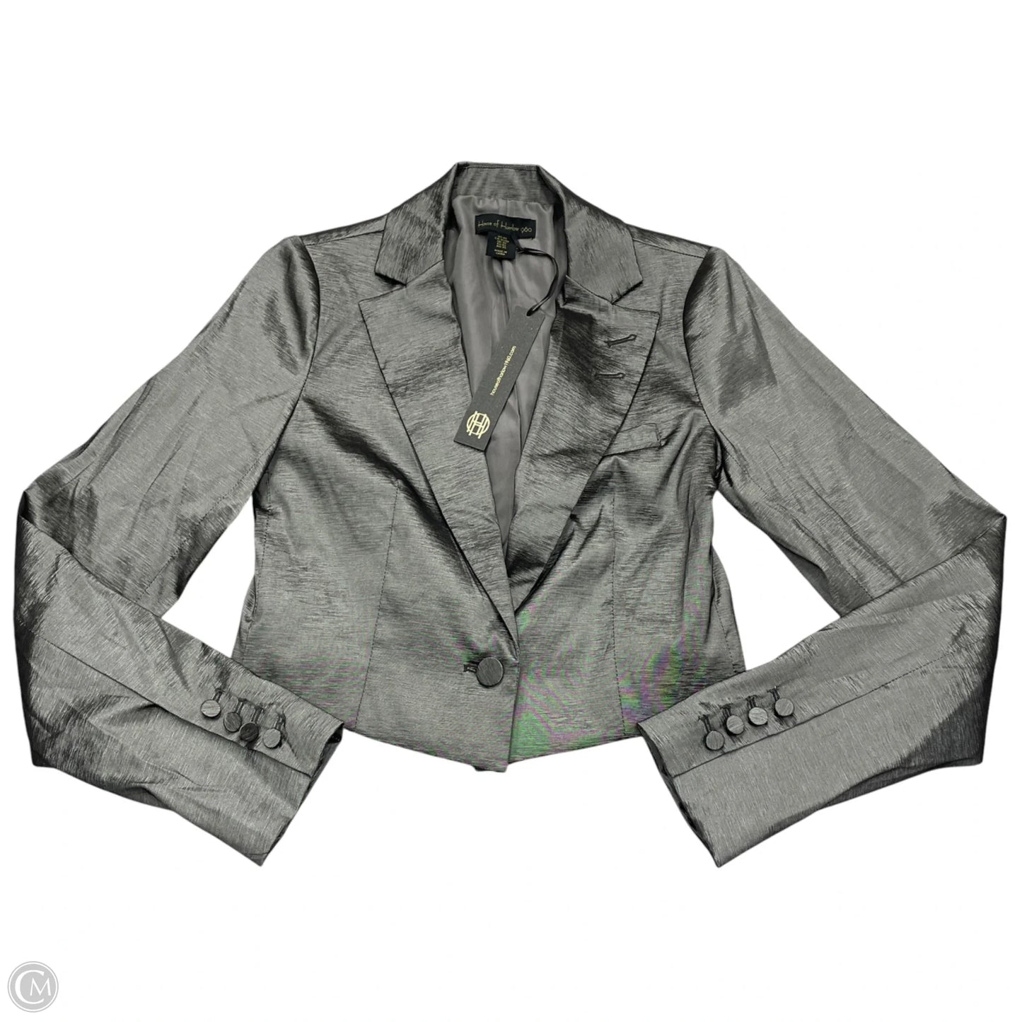 Blazer By House Of Harlow In Silver, Size: Xs