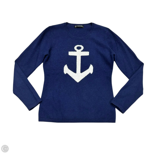 Sweater Cashmere By Hannah Rose In Navy, Size: S