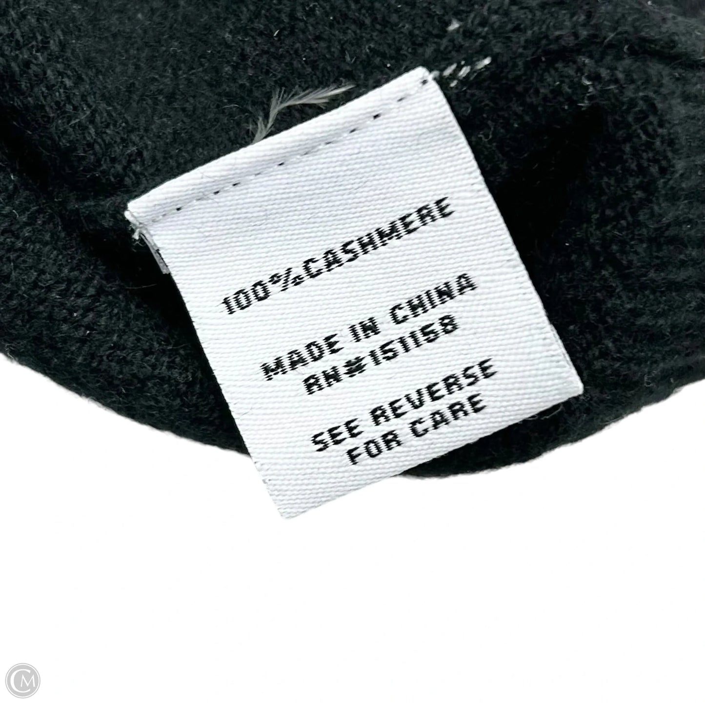 Sweater Cardigan Cashmere By 525 In Black & Cream, Size: Xs