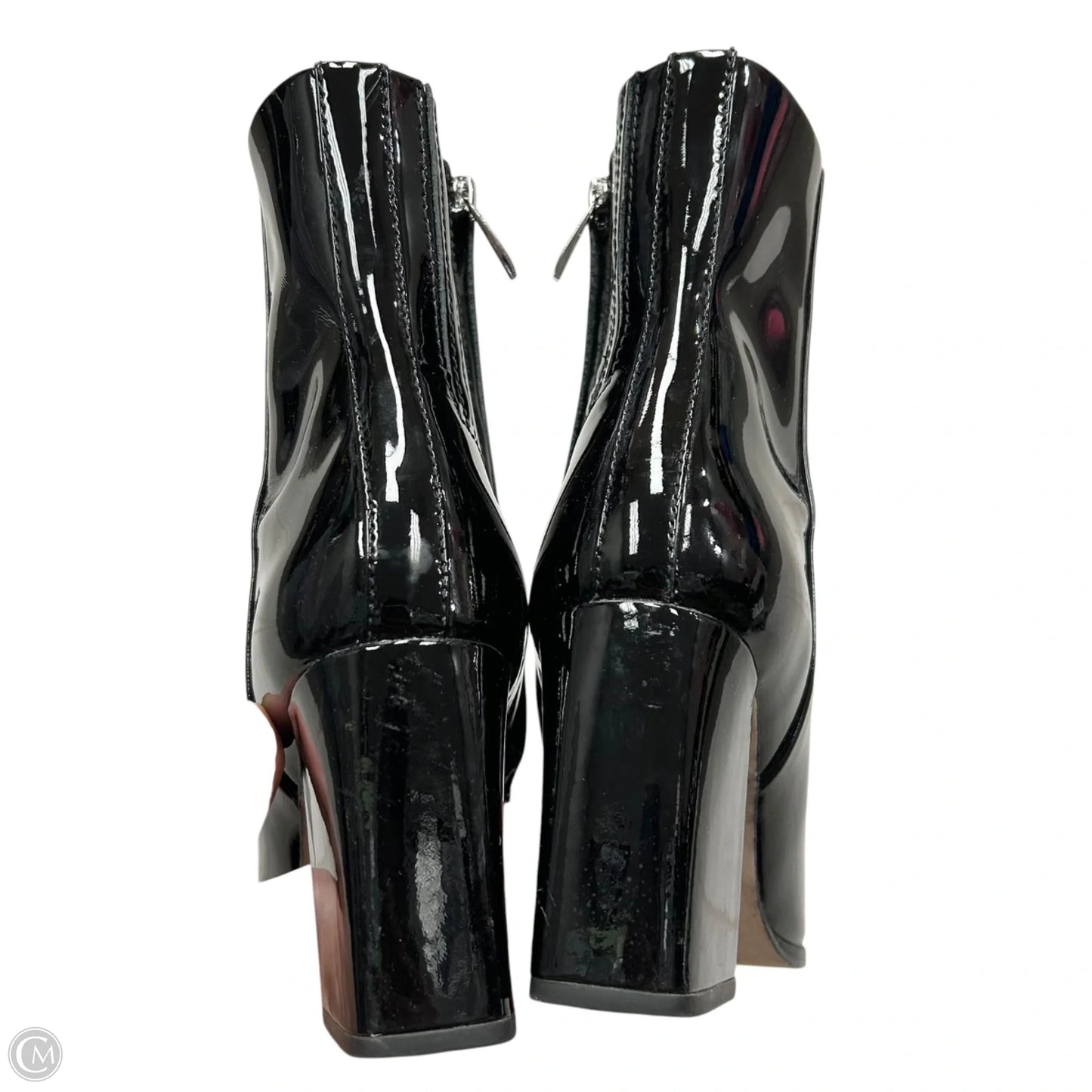 Boots Ankle Heels By Paige In Black, Size: 7