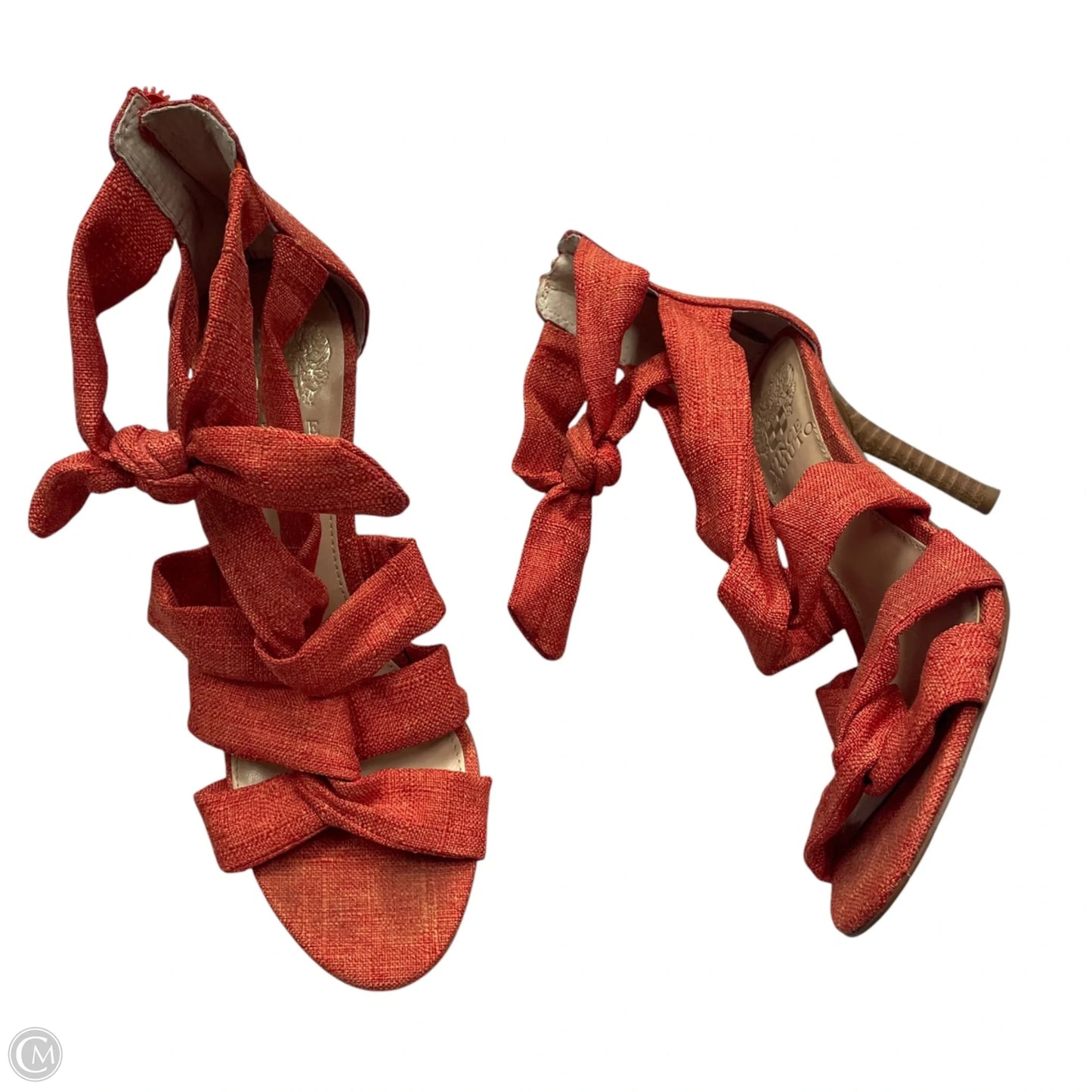 Shoes Heels Stiletto By Vince Camuto In Orange, Size: 7