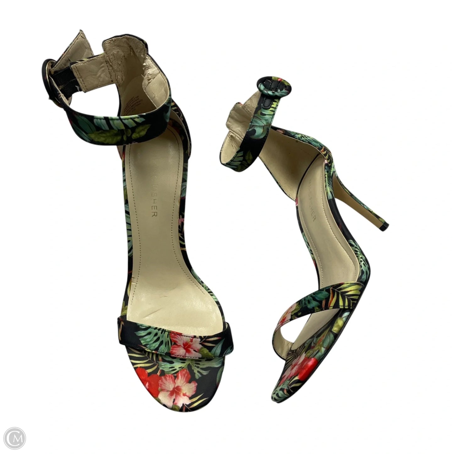 Shoes Heels Stiletto By Marc Fisher In Tropical Print, Size: 7