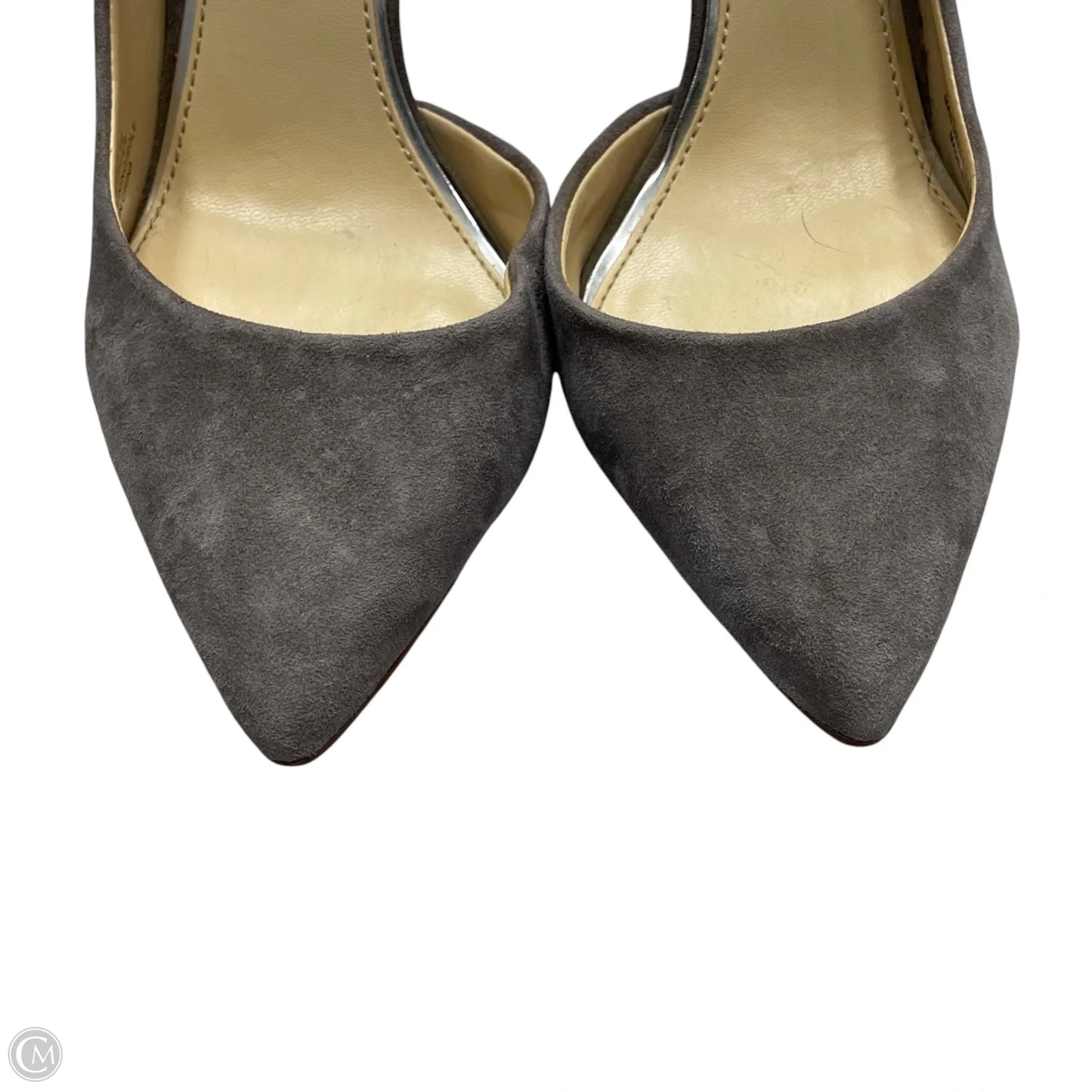 Shoes Heels Kitten By Jessica Simpson In Grey, Size: 7.5