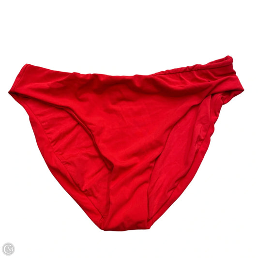 Swimsuit Bottom By Robin Piccone In Red, Size: L