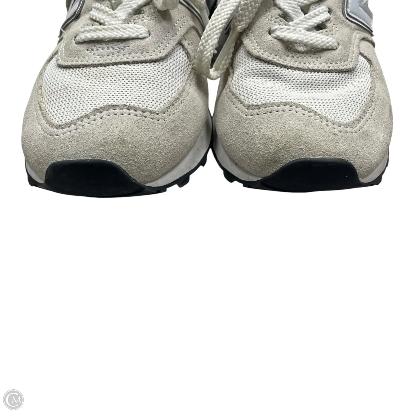 Shoes Sneakers By New Balance In Grey & White, Size: 8.5