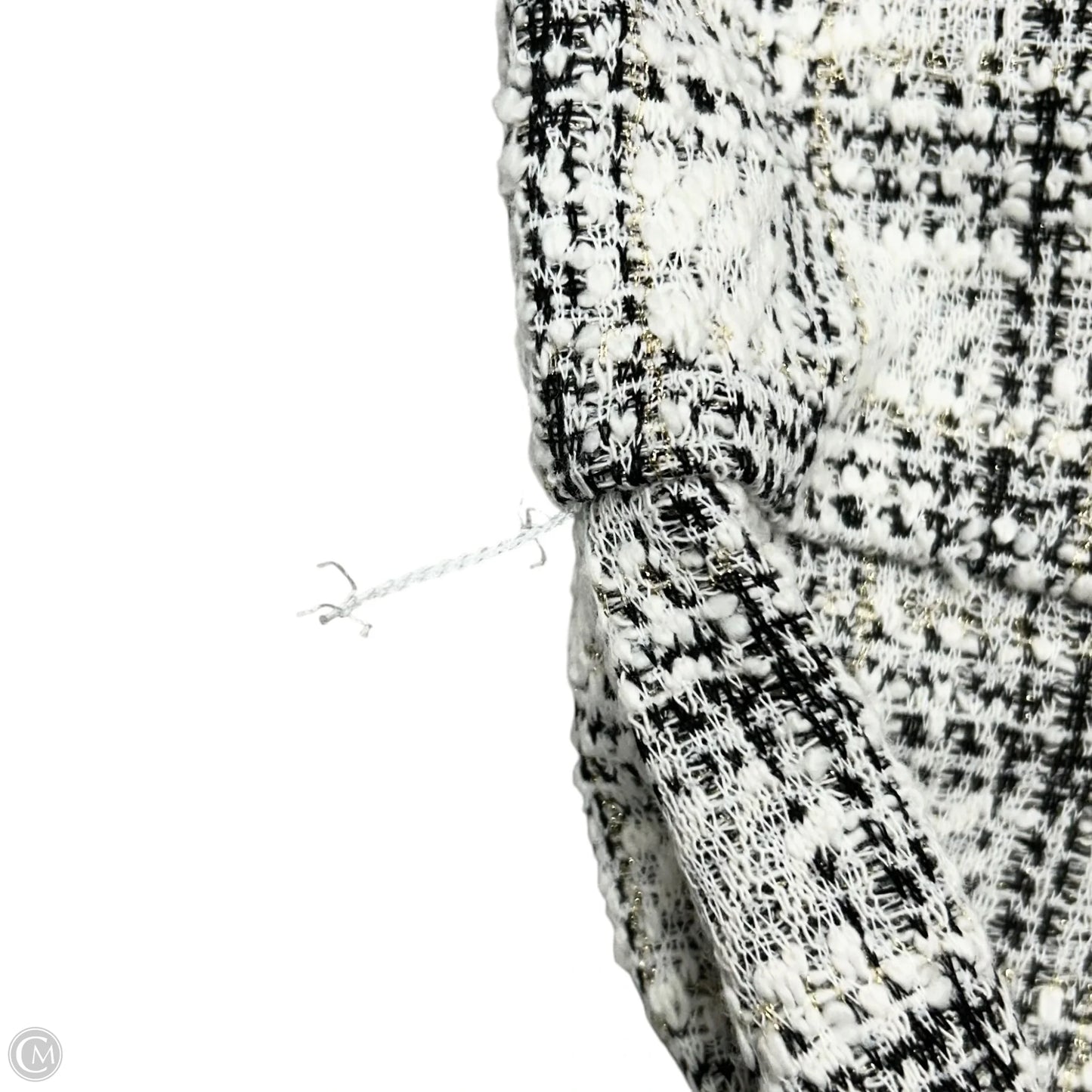 Dress Work By Taylor In Black & White, Size: M