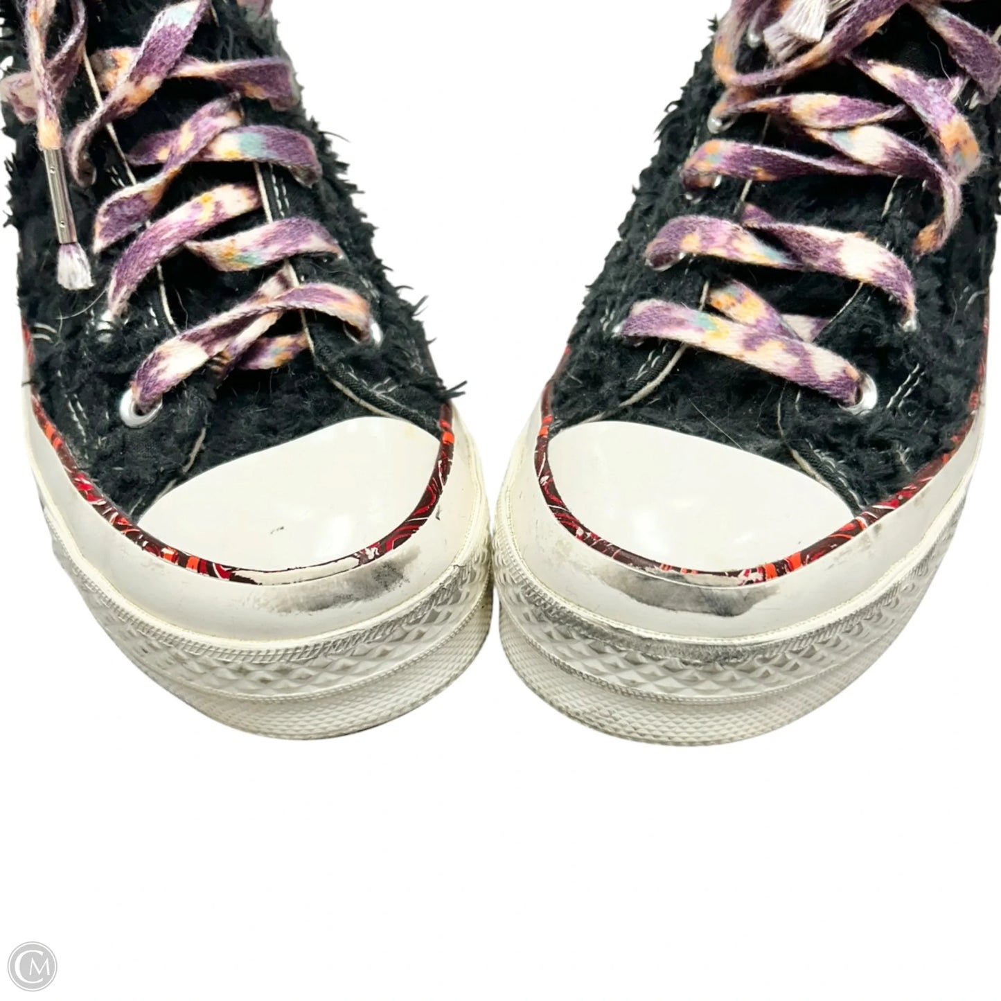 Shoes Designer By Isabel Marant In Black & Purple, Size: 8