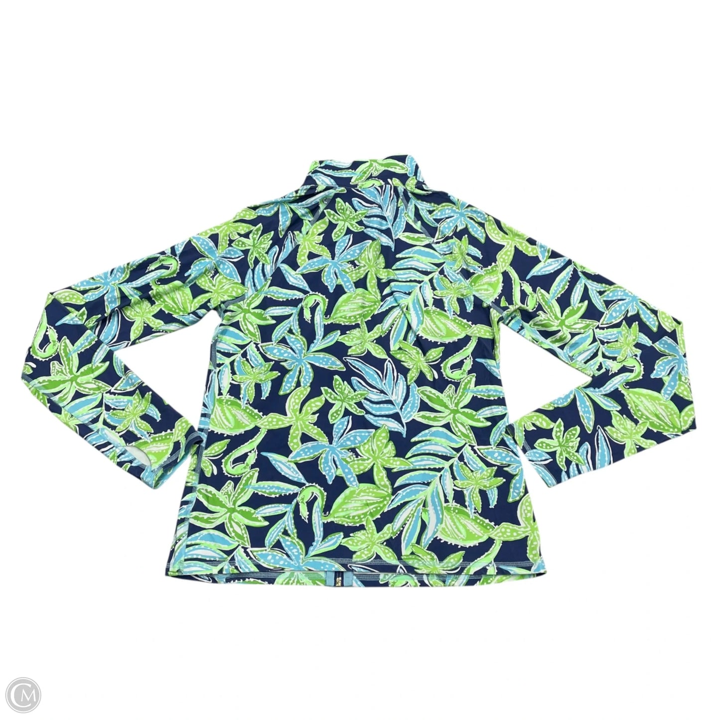 Jacket Designer By Lilly Pulitzer In Black & Green, Size: M