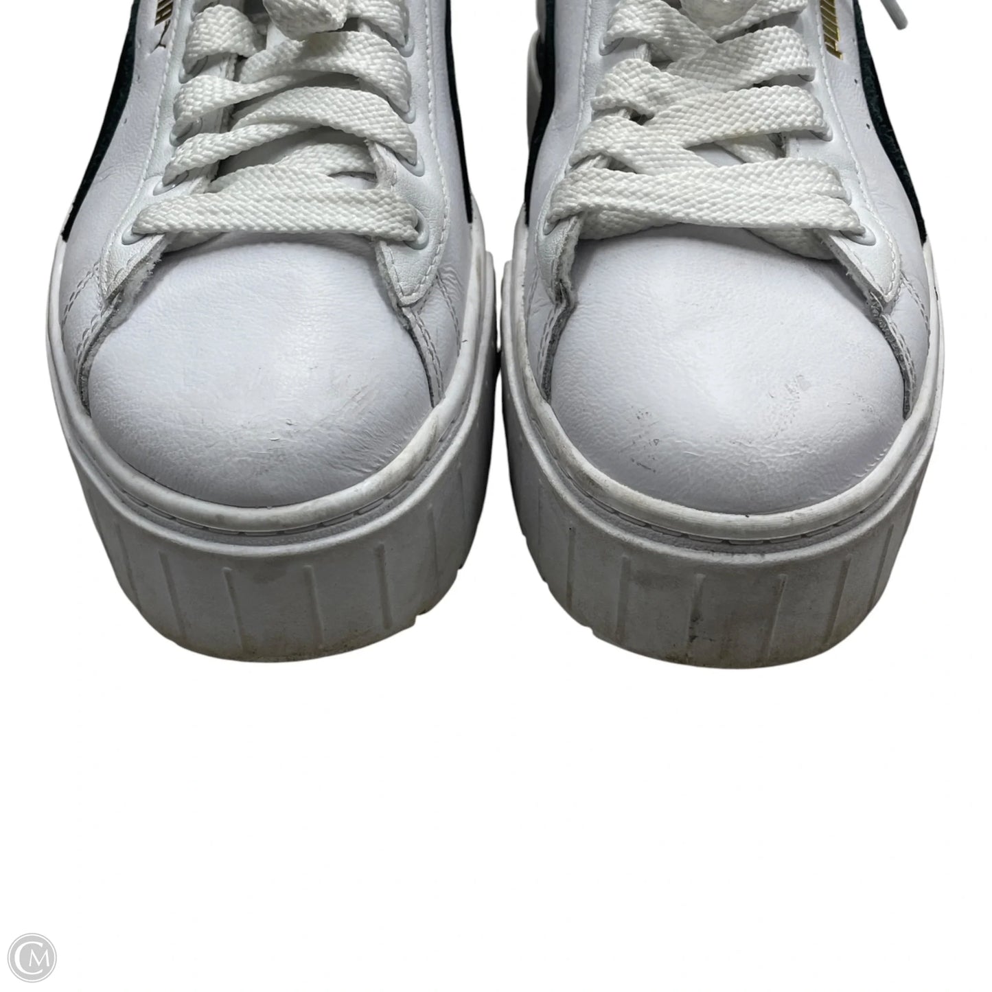 Shoes Sneakers By Puma In Black & White, Size: 8