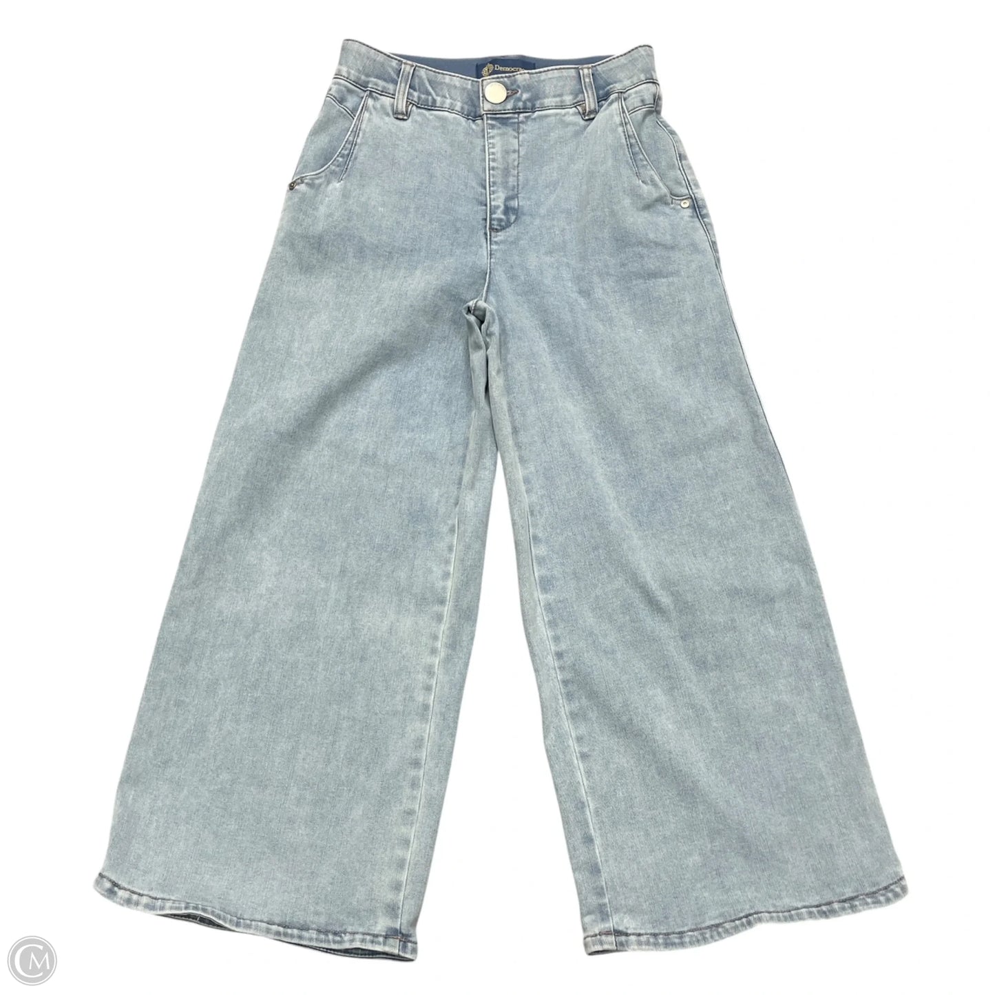 Jeans Wide Leg By Democracy In Blue, Size: 0p