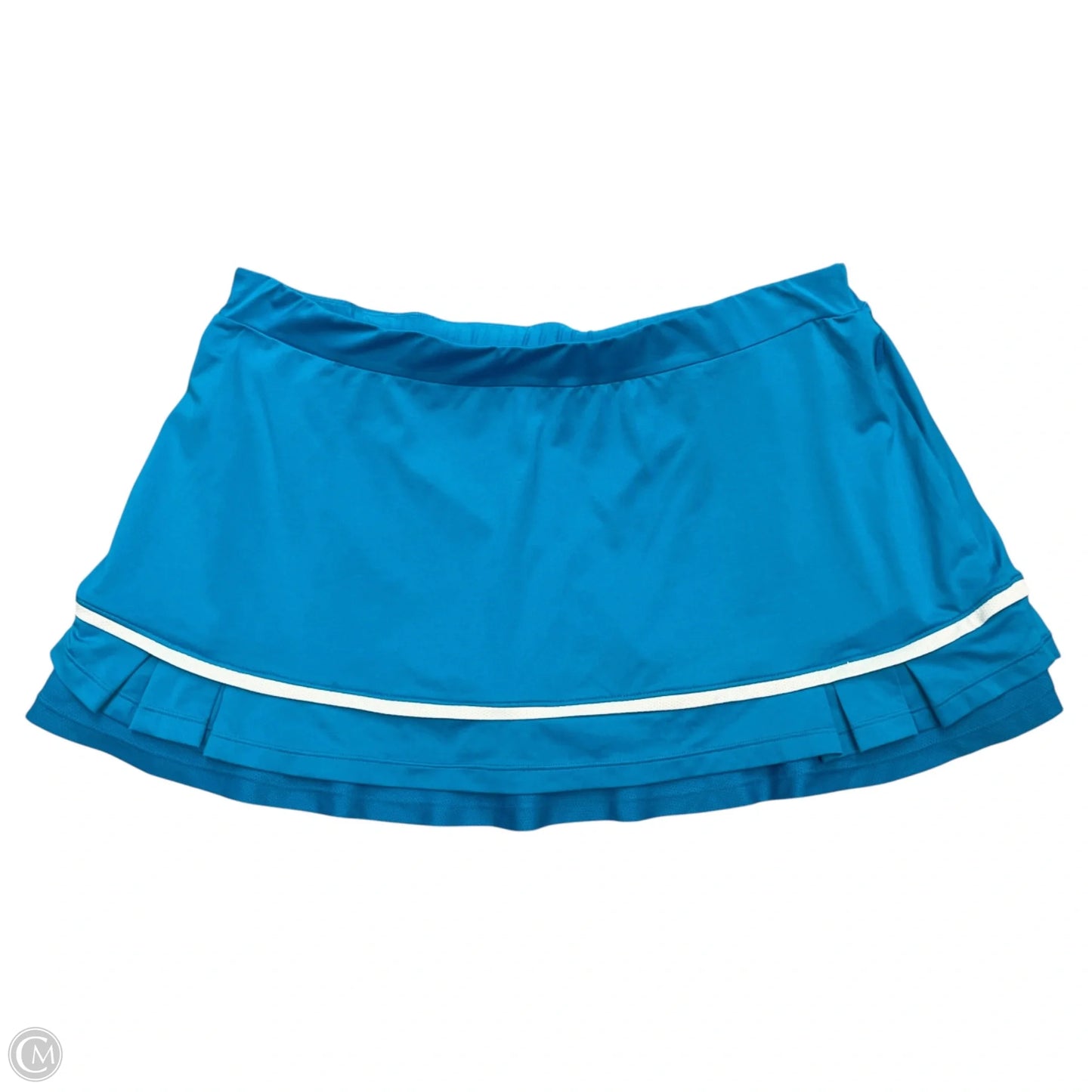 Athletic Skort By Nike In Blue, Size: Xl