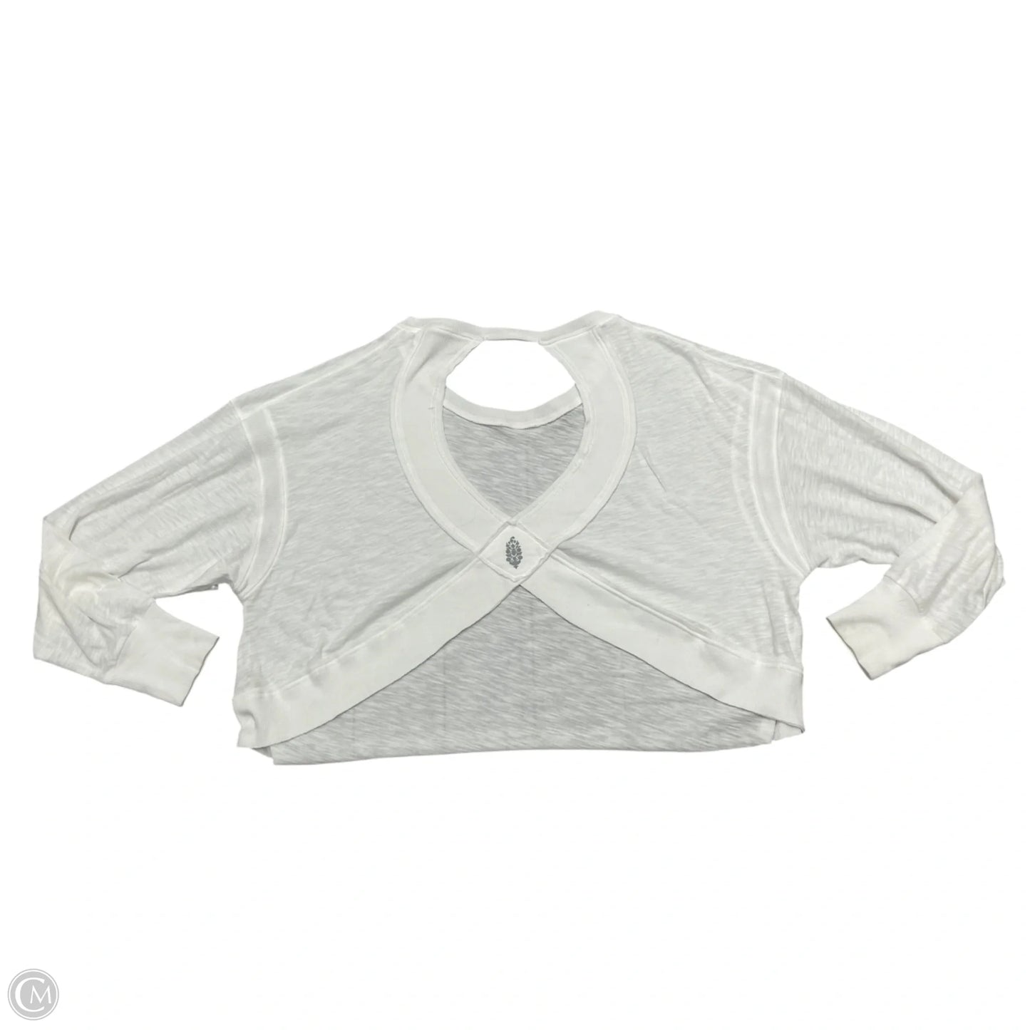 Top Long Sleeve Basic By Free People In White, Size: Xs