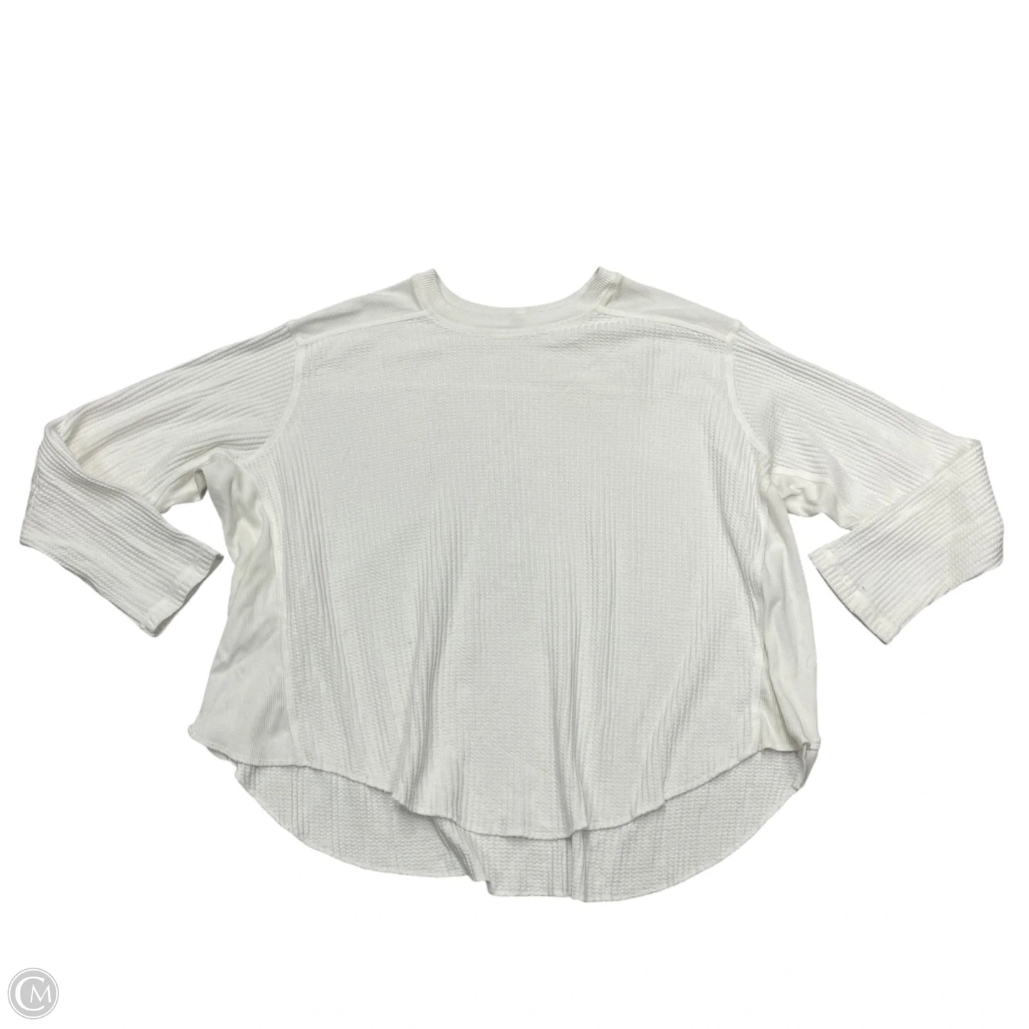 Top Long Sleeve Basic By Free People In White, Size: Xs