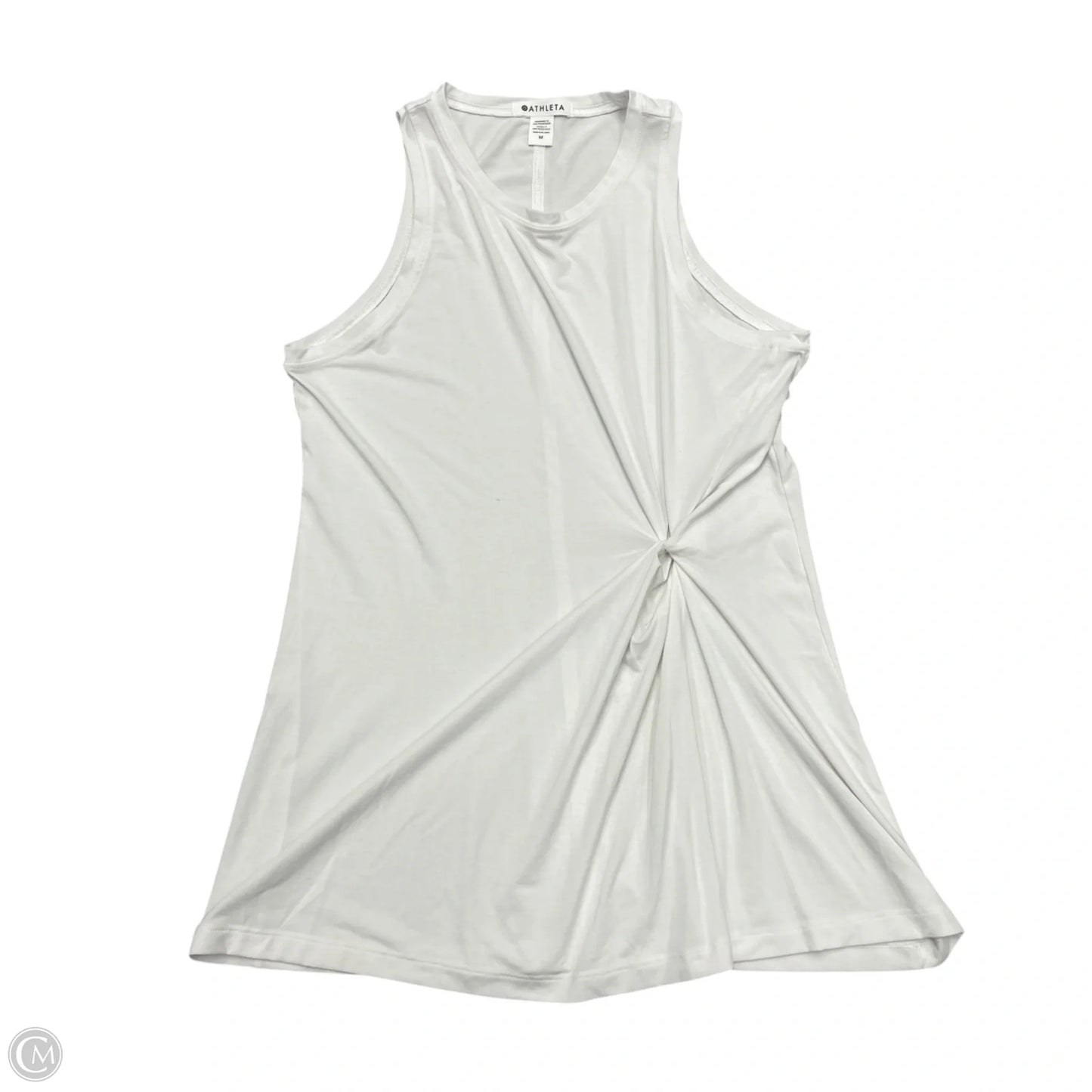 Athletic Tank Top By Athleta In White, Size: M
