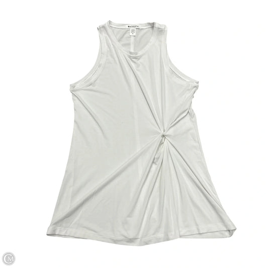 Athletic Tank Top By Athleta In White, Size: M