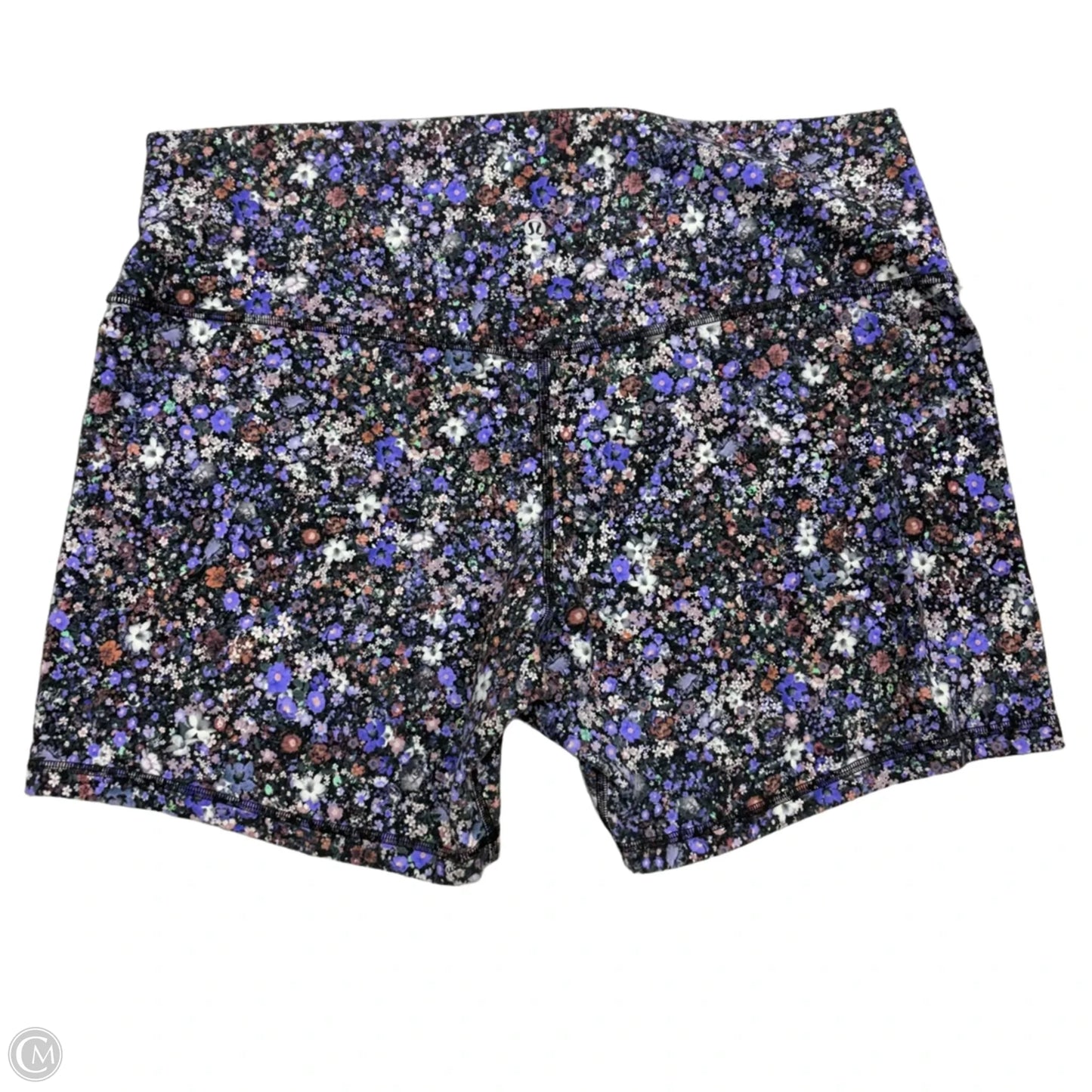 Athletic Shorts By Lululemon In Floral Print, Size: Xxl