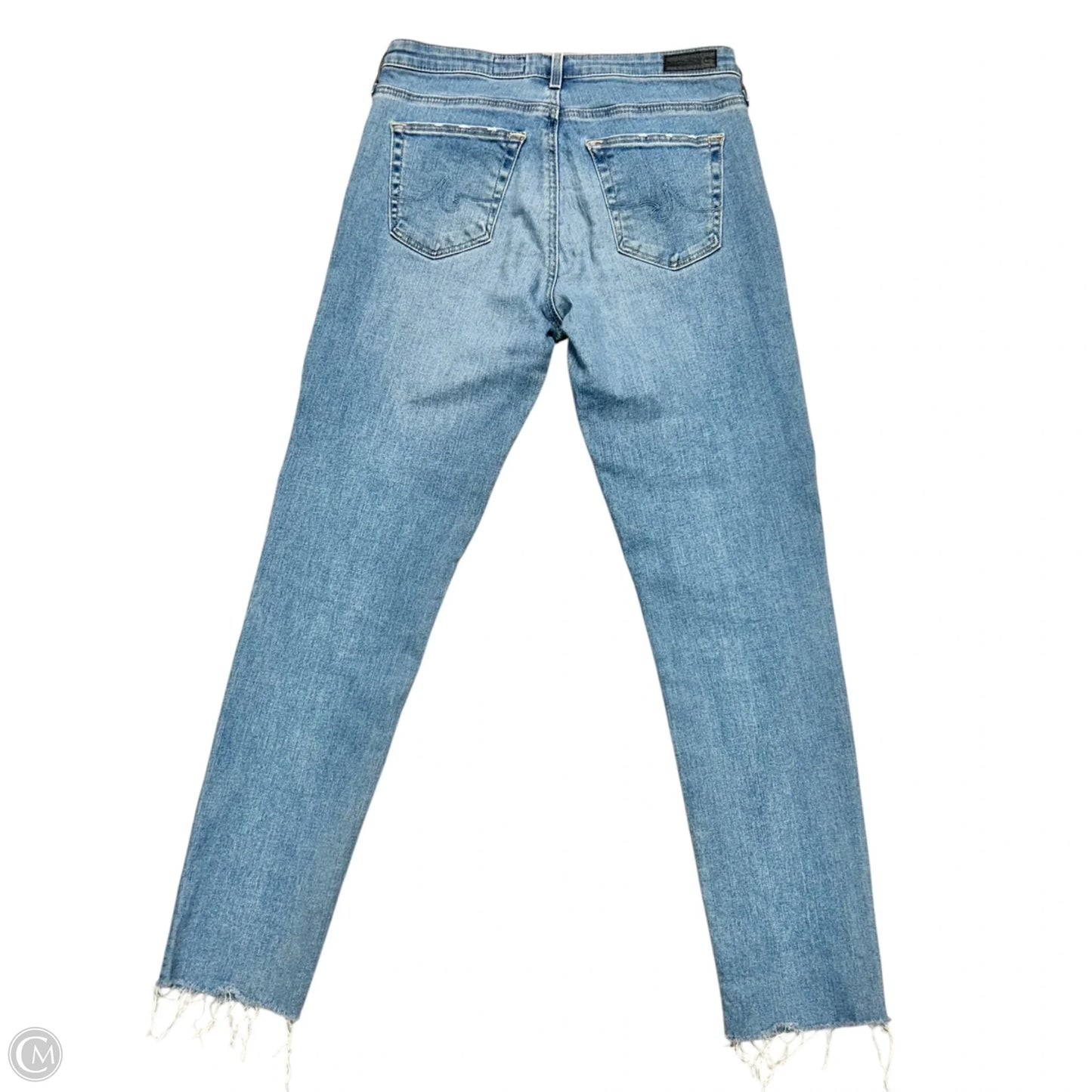 Jeans Skinny By Ag Jeans In Blue Denim, Size: 6