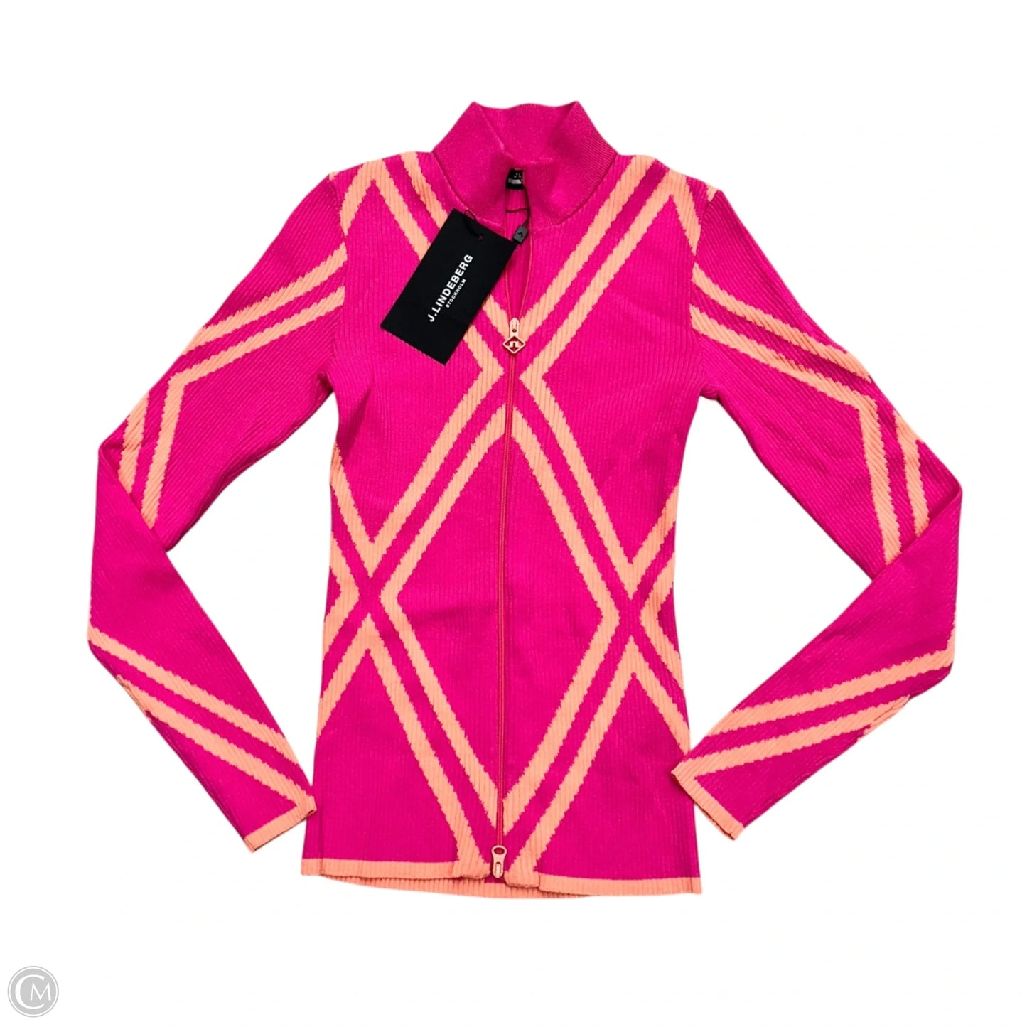 Jacket Other By J. Lindeberg In Orange & Pink, Size: Xs