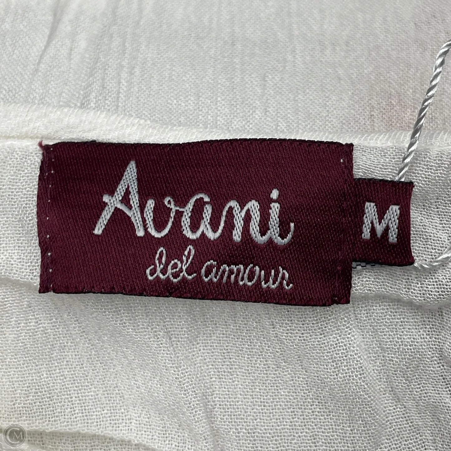 Dress Casual Short By Avani In Ivory, Size: M