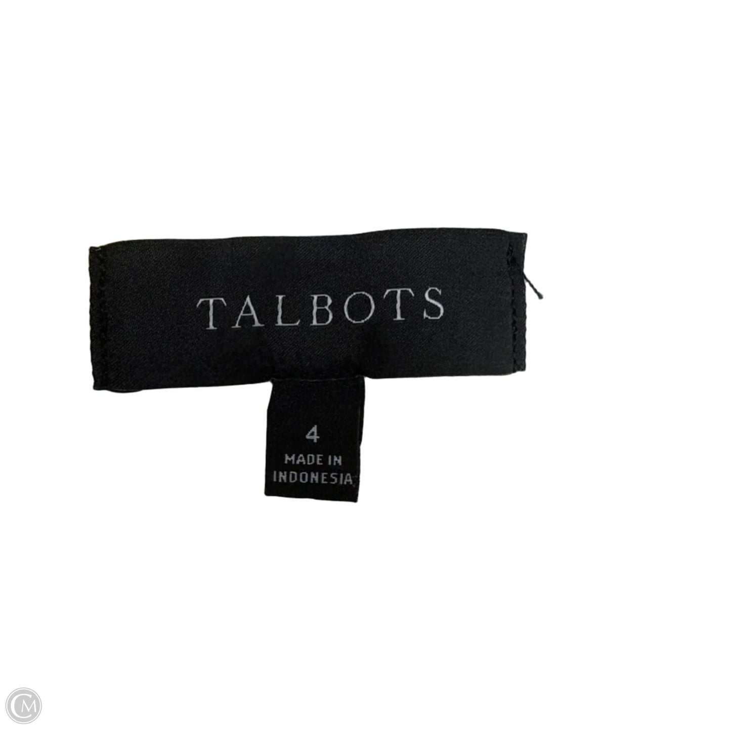 Skirt Midi By Talbots In White & Yellow, Size: 4