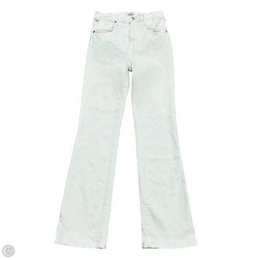 Jeans Boot Cut By Citizens Of Humanity In White Denim, Size: 2