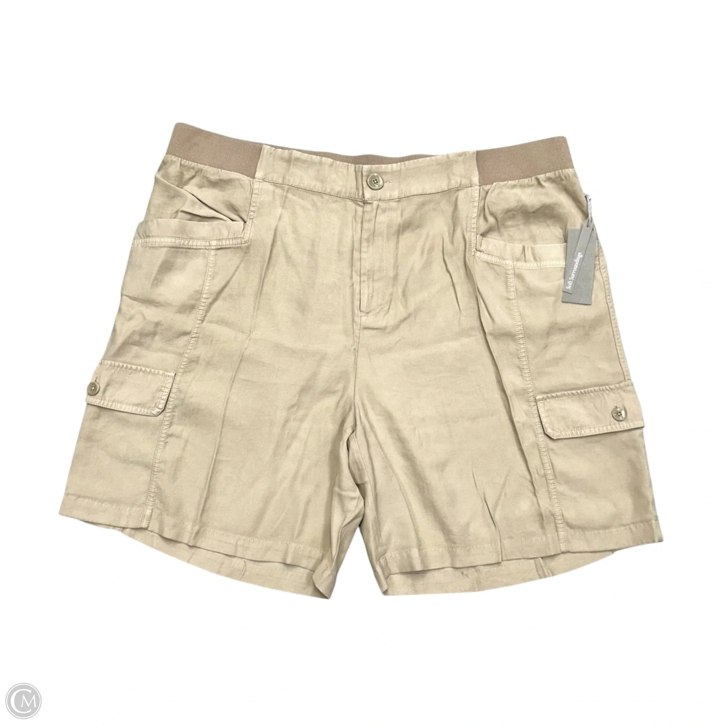 Shorts By Soft Surroundings In Beige, Size: 2x