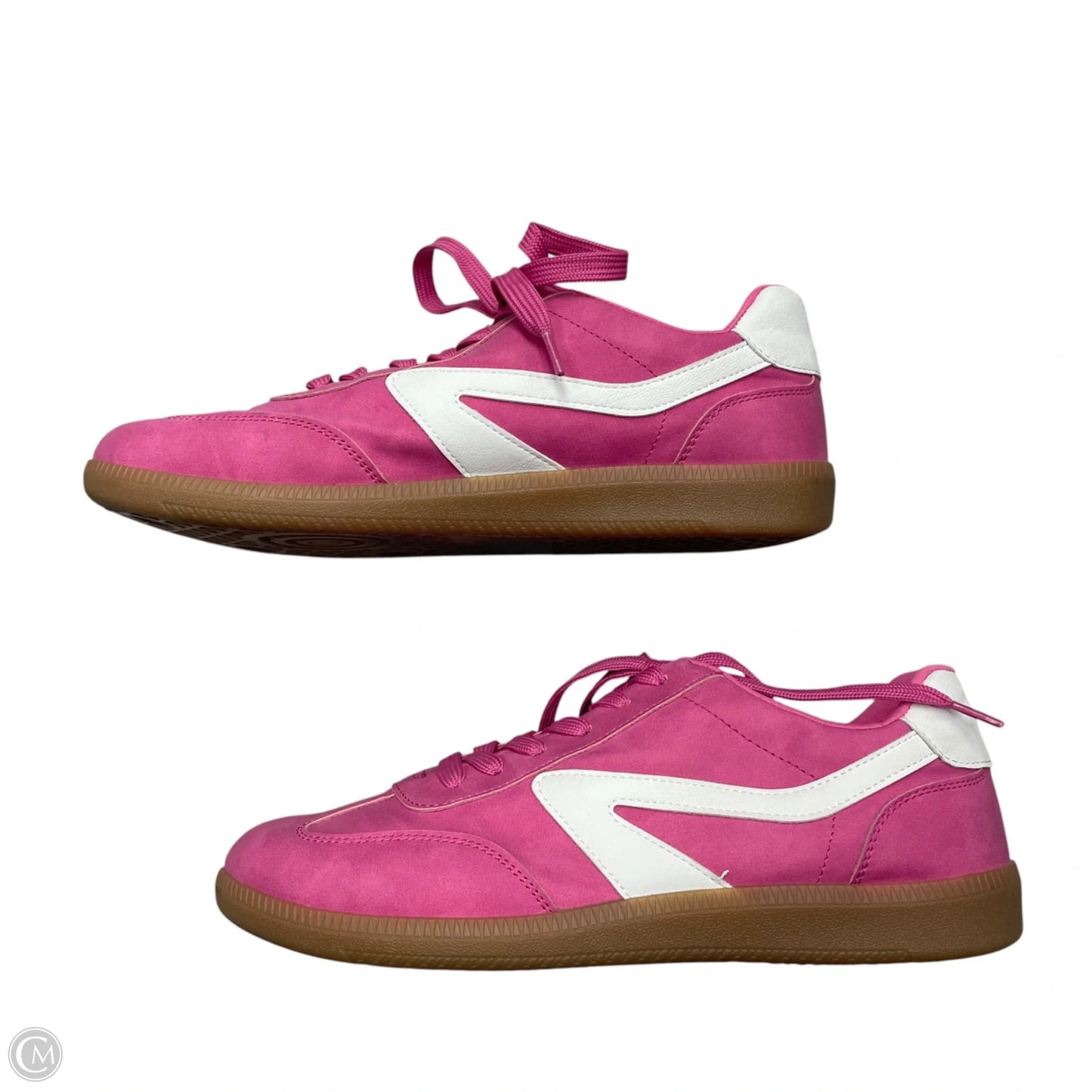 Shoes Sneakers By Dolce Vita In Pink & White, Size: 9