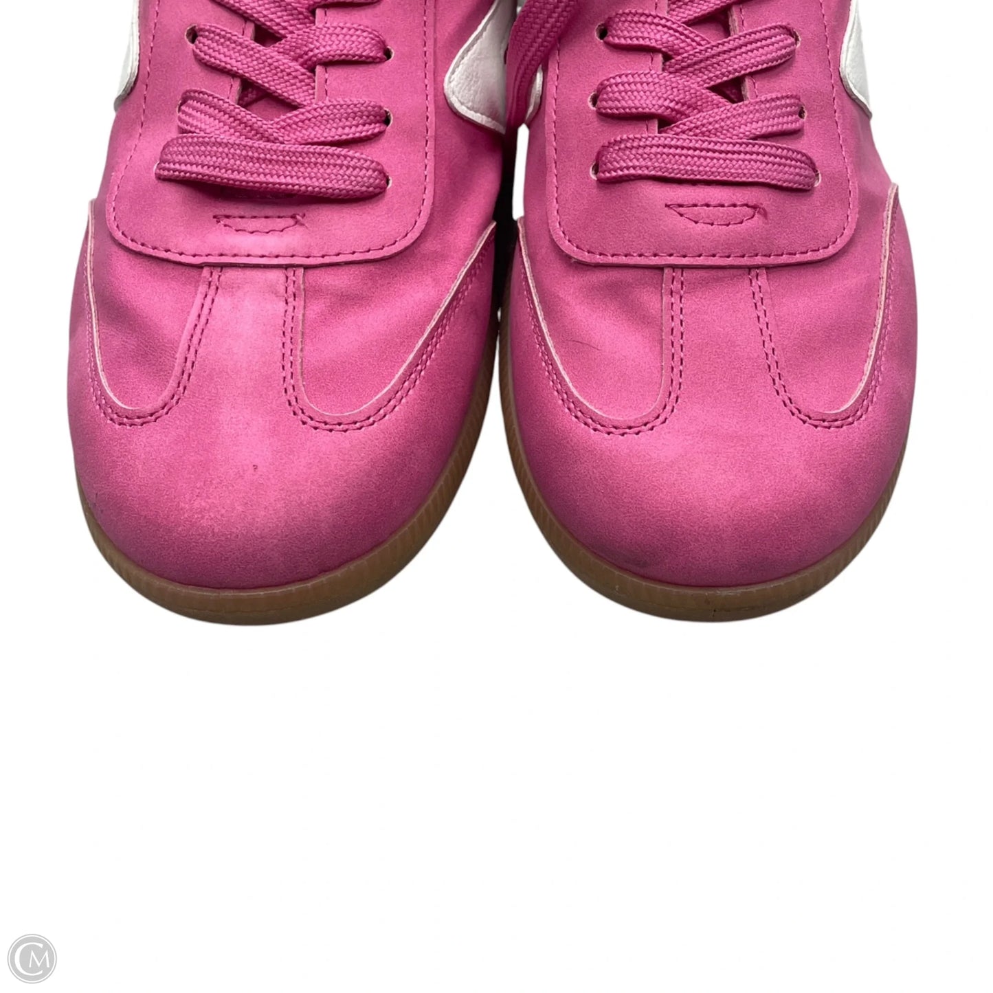 Shoes Sneakers By Dolce Vita In Pink & White, Size: 9