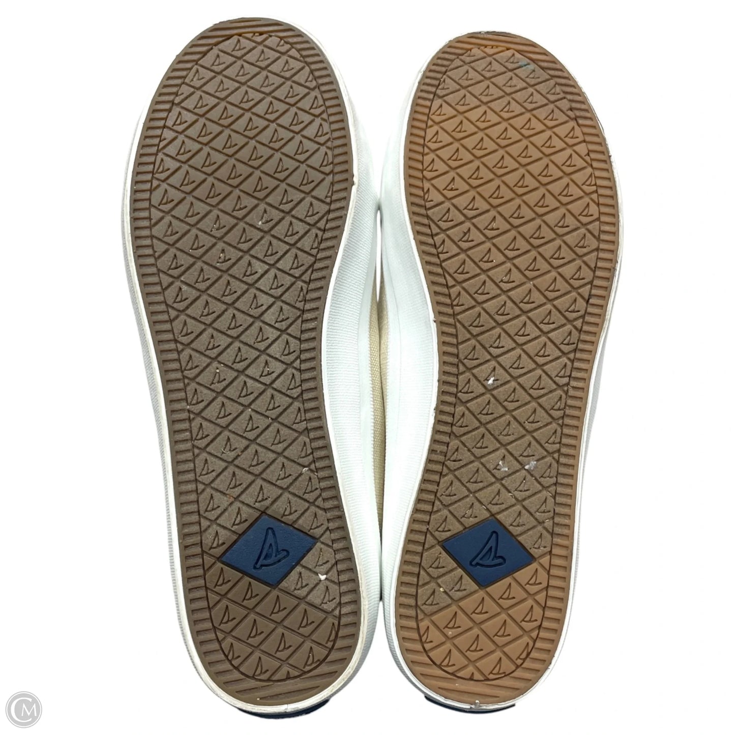 Shoes Sneakers By Sperry In Cream, Size: 10